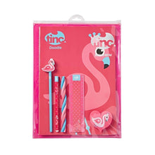 Load image into Gallery viewer, Tinc Flamingo Stationery Gift Set
