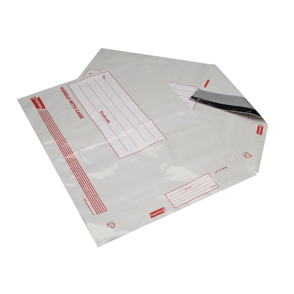 Go Secure Extra Strong Polythene Envelopes 245x320mm