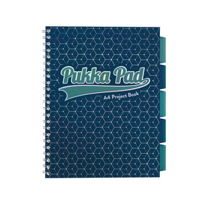 Pukka Glee A4 Project book - Dark Blue