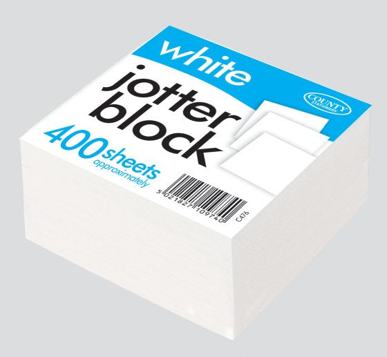White Jotter Block