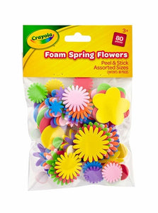 Crayola Foam Spring Flower Stickers