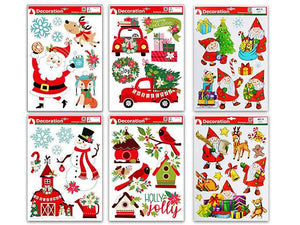 Christmas Window Cling Stickers