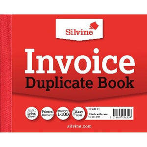 Silvine Dup Book 4x5 Invoice 616