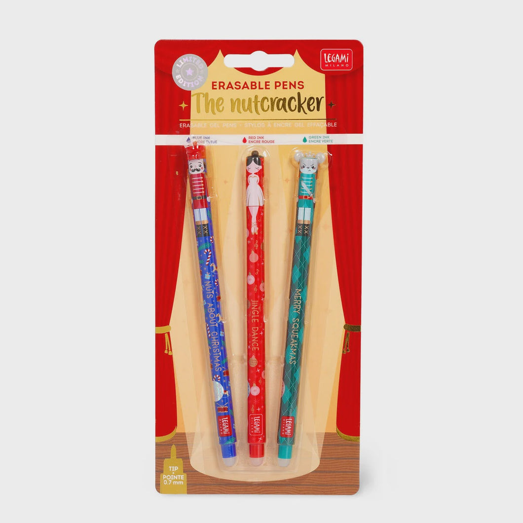 Legami Limited Edition The Nutcracker Erasable Pens