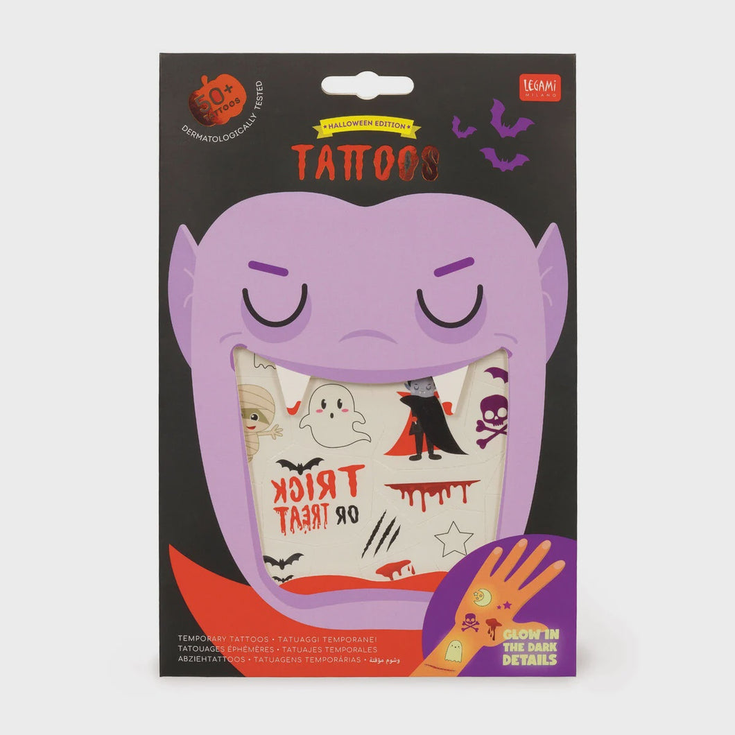 Legami Halloween Temporary Tatoos