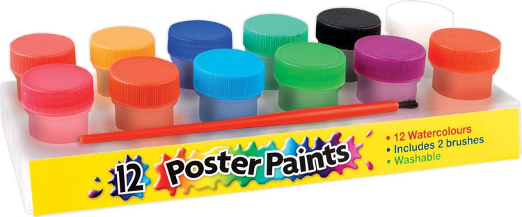 Washable Poster Paints 12