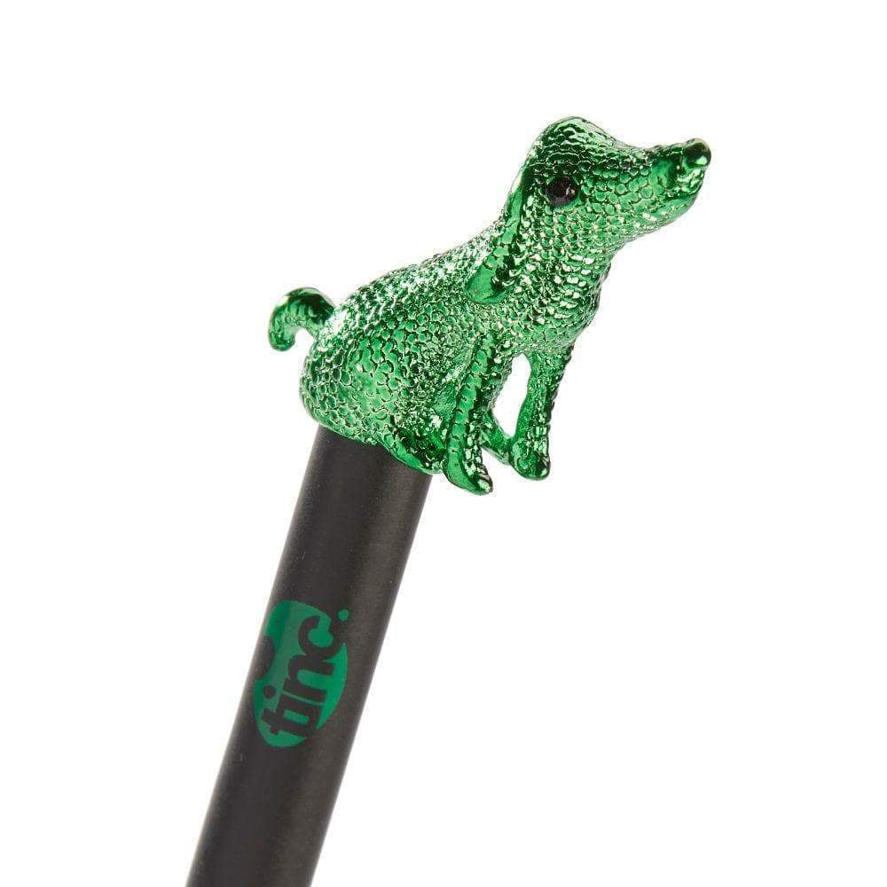 Tinc Dog Topper Pencil - Green
