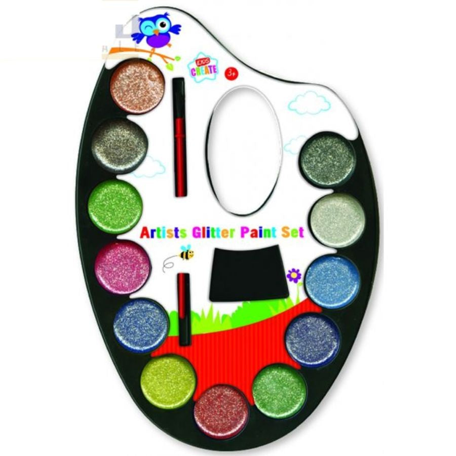 Kids Creative Glitter Paint Pallette