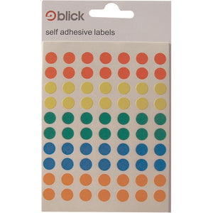 Blick Label Bag 8mm Asstd Pk350 003656