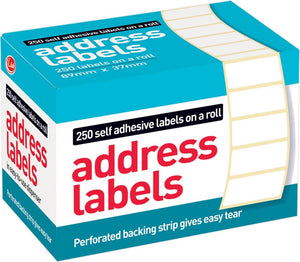 Address Labels on Roll
