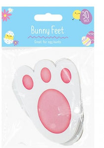 Easter Bunny feet Pack of 30