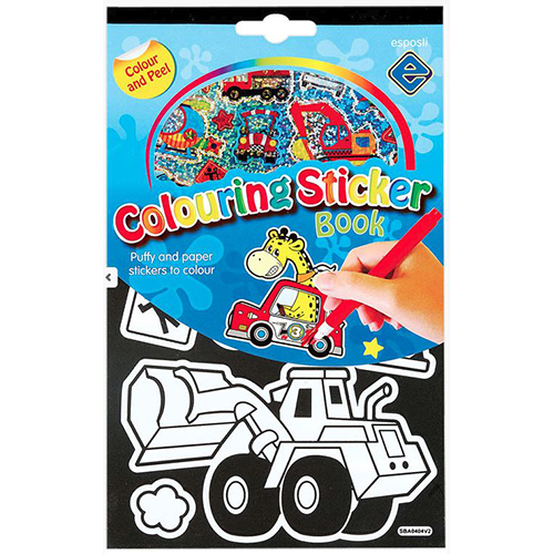 Colouring Sticker Book