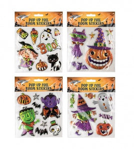 Halloween Pop Up Foil Stickers
