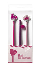 Load image into Gallery viewer, Tinc 3 Pack Topper Pencils - Pink
