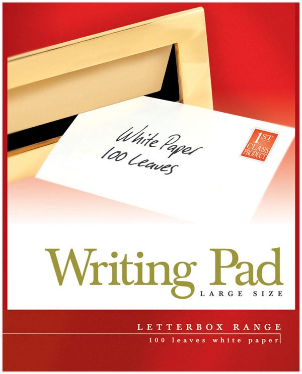 Letterbox Range Writing Pad Large