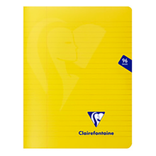 Load image into Gallery viewer, Clairefontaine Mimesys Stapled 17x22cm Notebook
