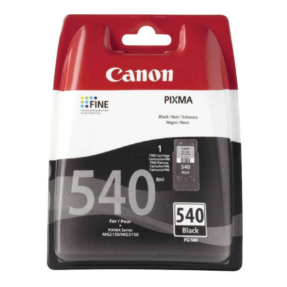 Canon Pg-540 Black Ink Cartridge Black