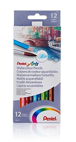Pentel Arts Watercolour Pencils
