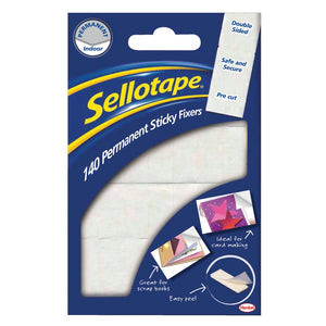 Sellotape Sticky Fixers Permnnt Pk140