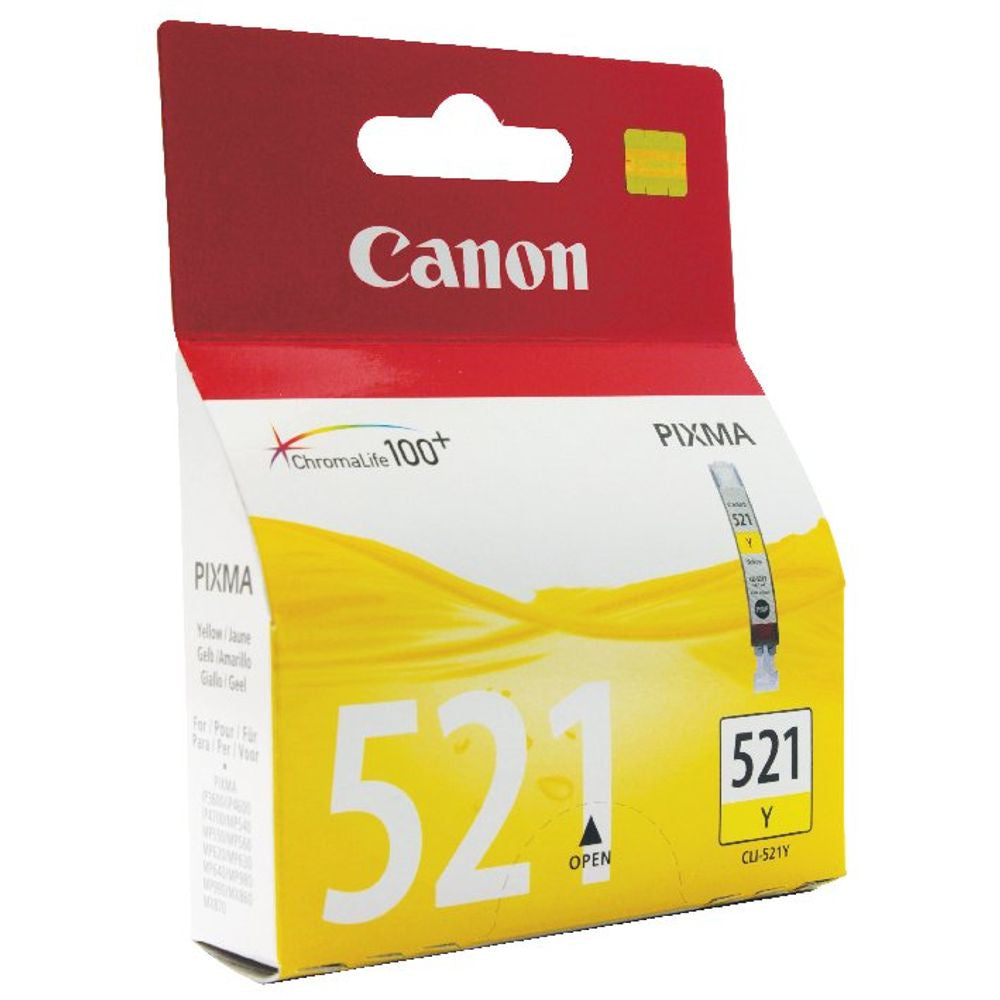 Canon 521 Yellow Ink Cartridge