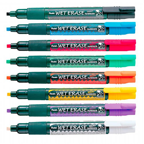 Pentel Wet-Erase Liquid Chalk Marker Standard
