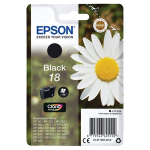 Epson 18 Black Inkjet Cartridge