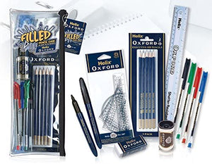 Helix Oxford Filled Pencil Case
