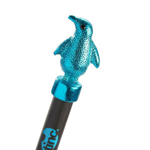 Tinc Penguin Topper Pencil-Blue