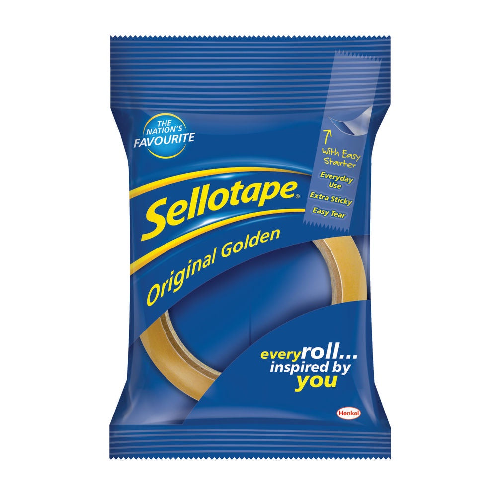 Sellotape Golden Tape 18mmx66m