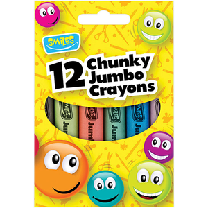 Smiles Chunky Crayons (12)