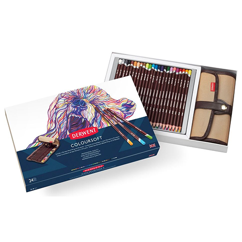 Derwent Coloursoft Wrap Set