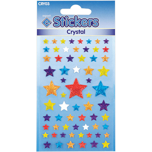 Crystal Star Stickers
