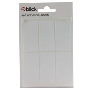 Blick Label Bag 25x50 Wht Pk42 001959