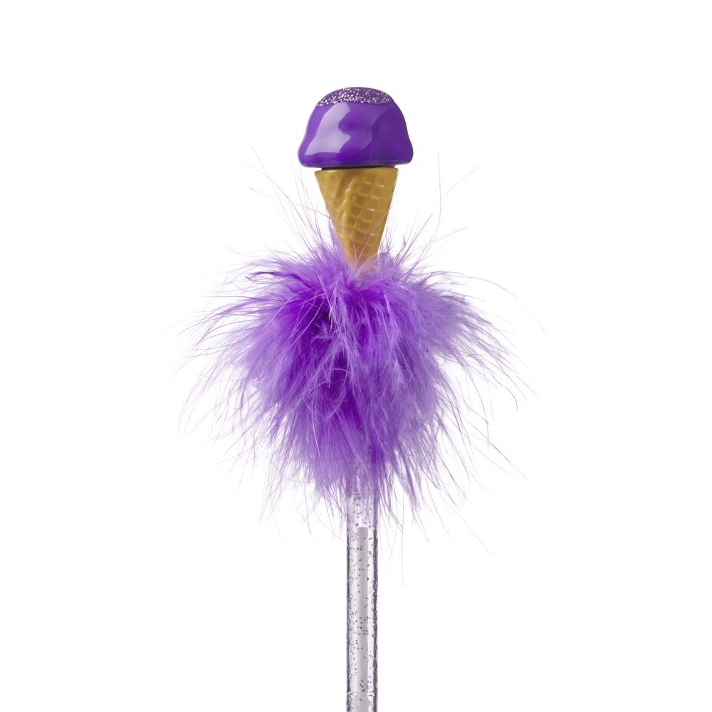 Tinc Feather Ice cream Pen - Purple
