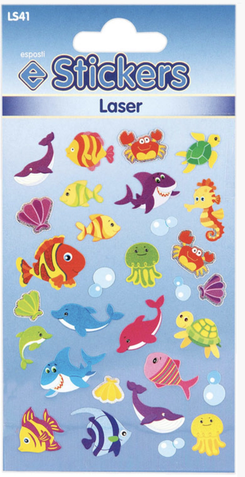 Crystal Stickers Marine Life