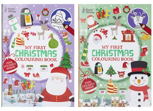 My First Christmas Colouring Book