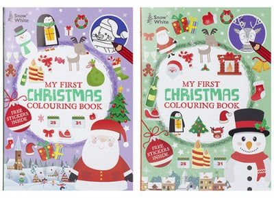 My First Christmas Colouring Book