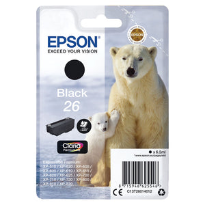 Epson 26 Black Inkjet Cartridge