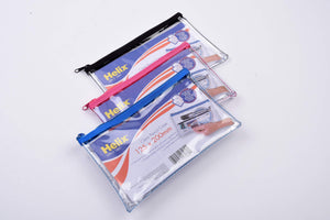 Helix Clear Pencil Case 8" x 5"