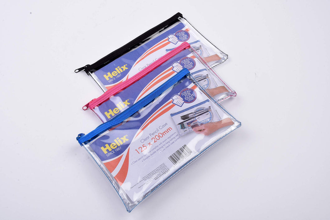 Helix Clear Pencil Case 8