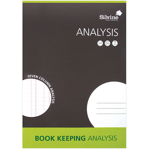 Bookeeping Analysis Accounts Book A4