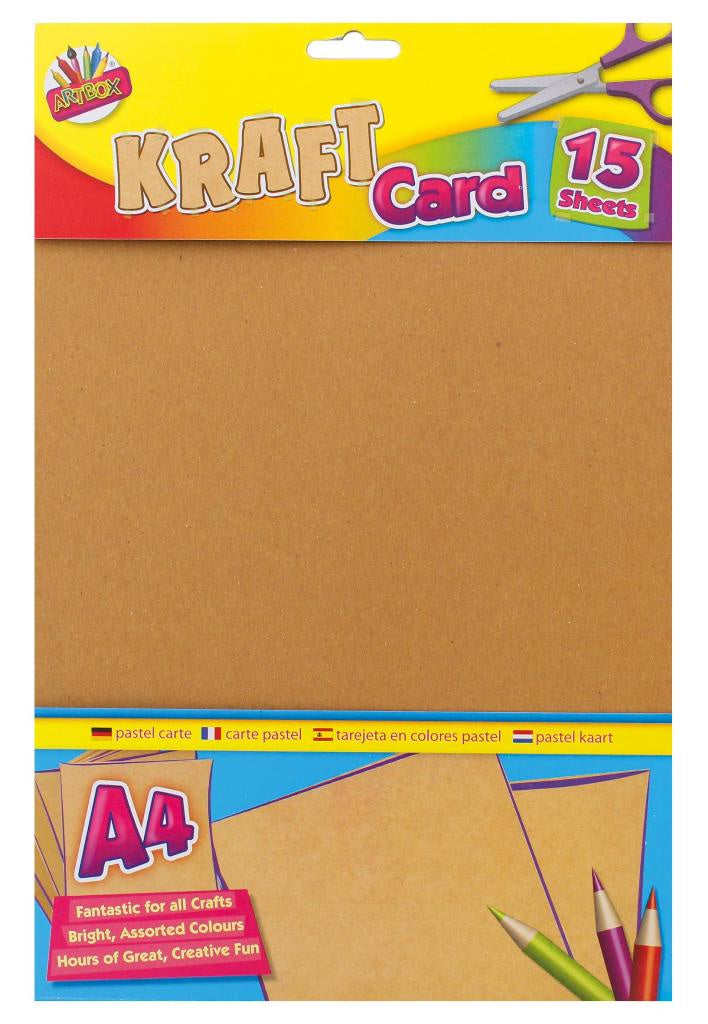 A4 Kraft Card