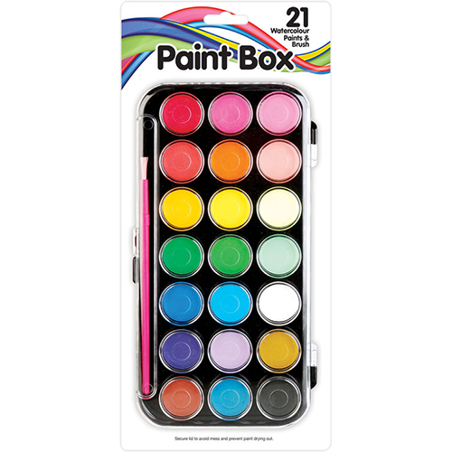 Kids Create Watercolour Paints + Brush