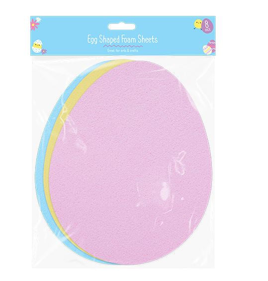 Large Easter Egg Foam Shapes