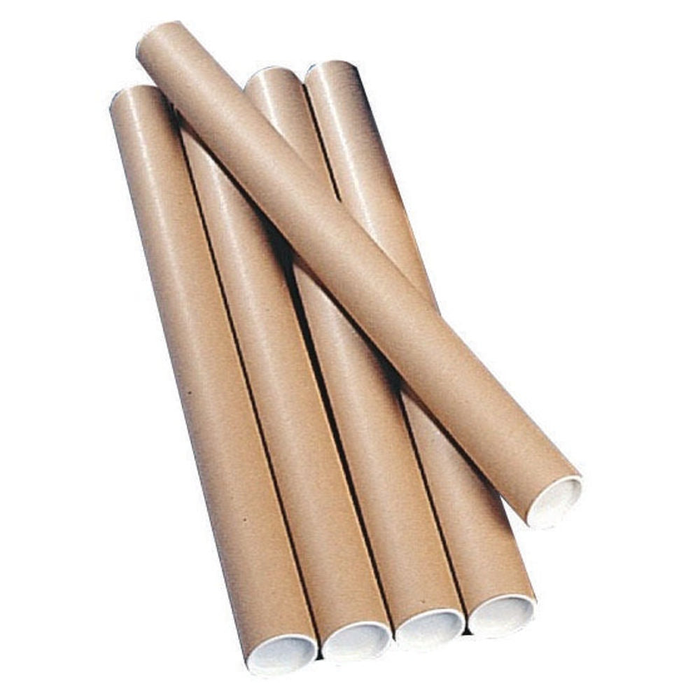 Brown Kraft 610x76mm Postal Tube PT-076-15-0610