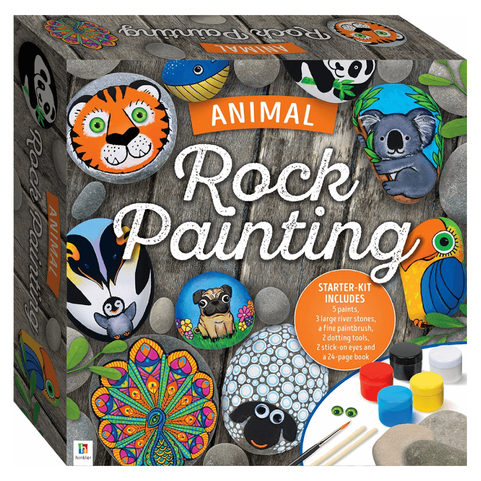 Animal Rock Painting Kit