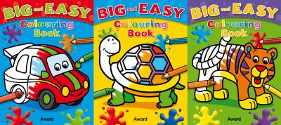 Big and Easy Colouring Book
