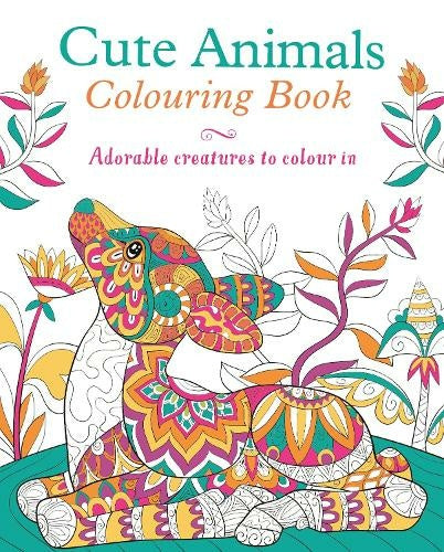Cute Animals Colouring Book