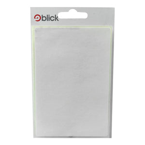 Blick Label Bag 80x120 Wht Pk7 004059