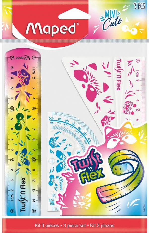 Maped Mini Cute Drafting Set Twist and Flex